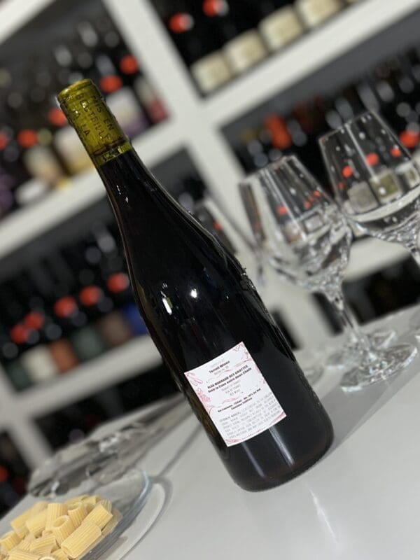 Avoir la cuve entre deux chais 2020 - Olga des Grottes back