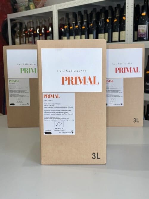 Primal Orange 3L BiB NV - Les Salicaires